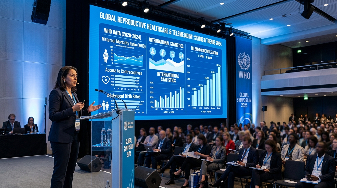 Presentación científica de directrices clínicas de la OMS y avances médicos en telemedicina 2026